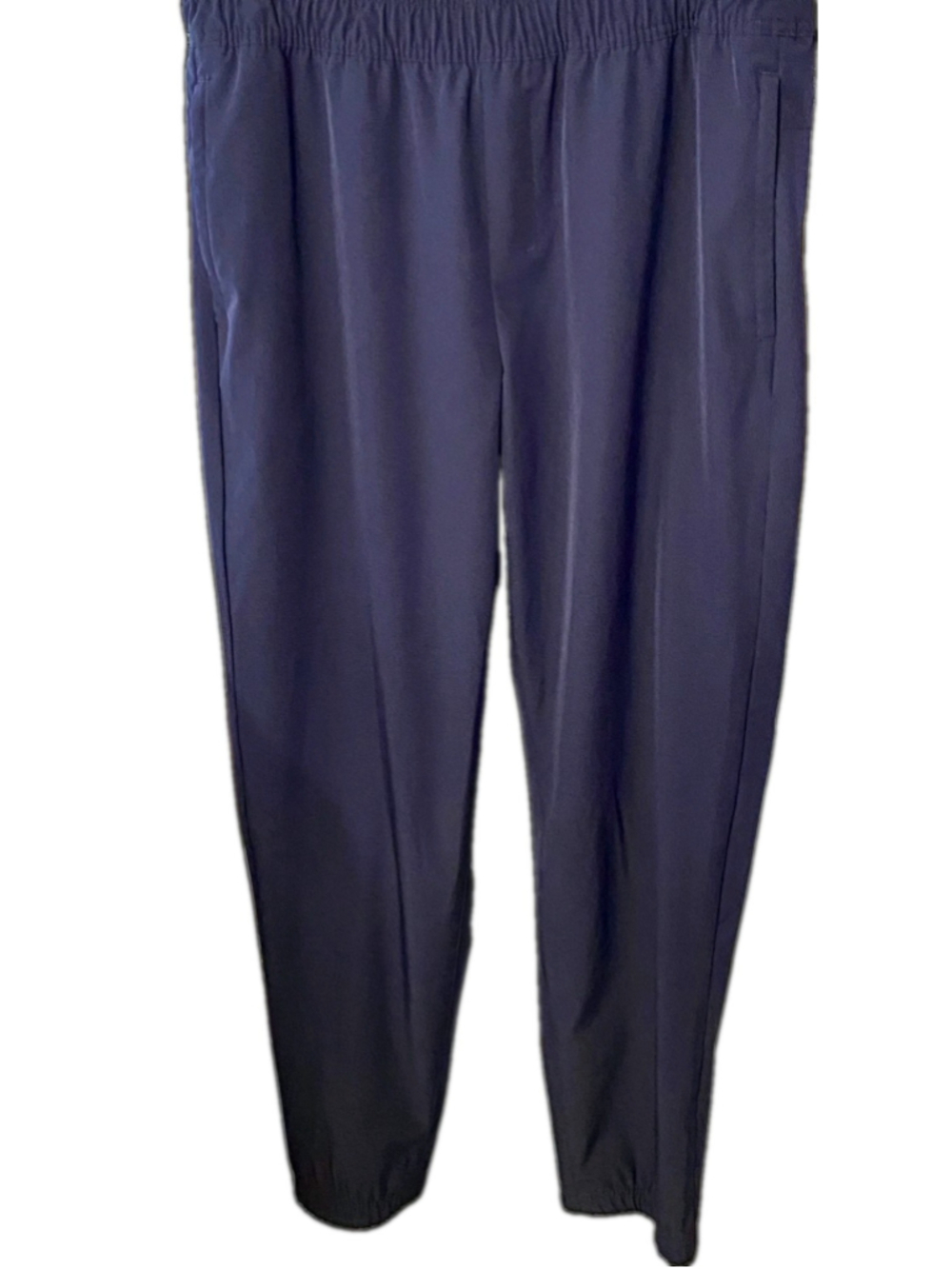 Soybu Jogger Mens Large Woven Regular Fit Elastic Waistband Blue Lightweight